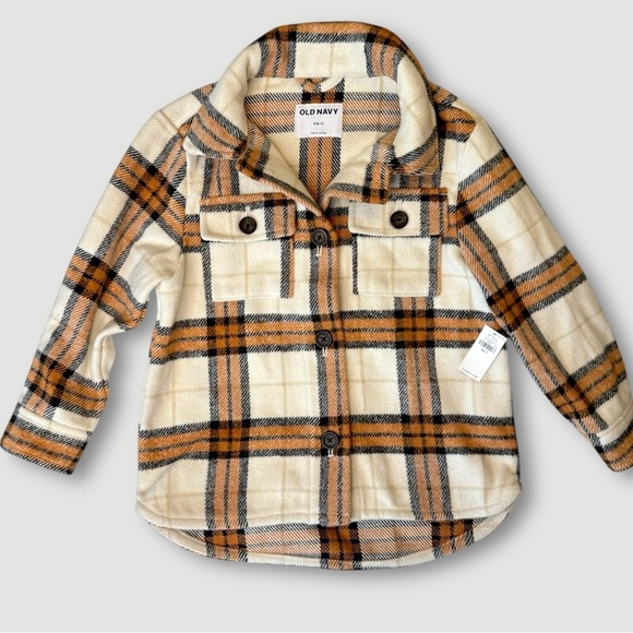 Old Navy Other - NWT Old Navy girls Plaid Shacket Jacket size 6–7